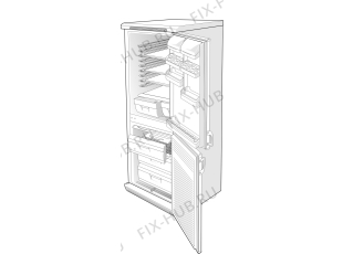 Холодильник Gorenje RK6334W (147675, HZOS3366) - Фото